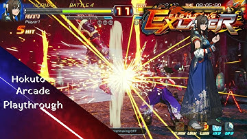 Fighting EX Layer - Hokuto Playthrough no commentary (PS4)