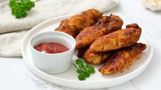 Pan-Fried Chicken Tenders - The Almond Eater