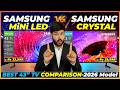 Samsung Crystal UHD vs Mini LED: Is the Price Gap Worth It in 2026?