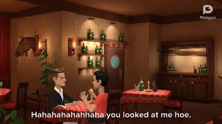 Plotagon: Guys Meeting In a fancy Restaurant