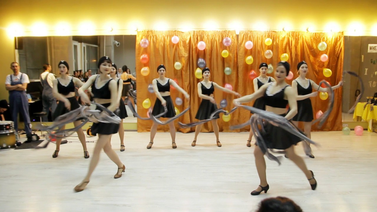 Shiny Stockings Chorus Line (Career BirthDay Party 2017) dance monkey