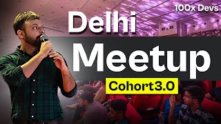 Tier 3 college to $100 million company | My story | 100xdevs Meetup @Sameer Sadana