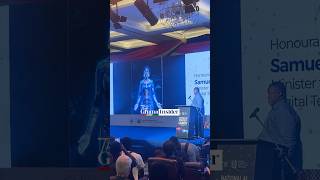 Hon. Sam George has introduced his new digital AI assistant “AKU” #viralreels #ghanaiancelebrity