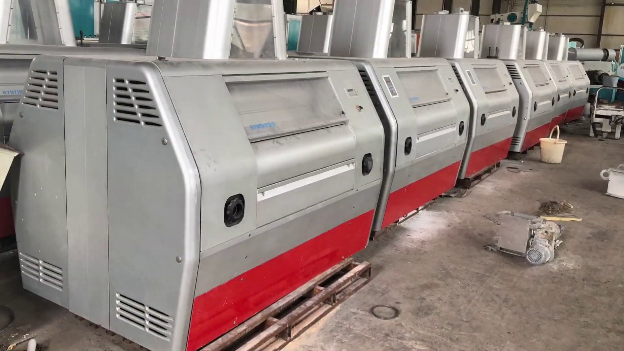 Used Pavan GBS Group Made Flour Milling Roller Mills