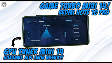 LATEST! How to ENABLE GPU SETTINGS GAME TURBO MIUI 14 - Redmi Note 10 Pro