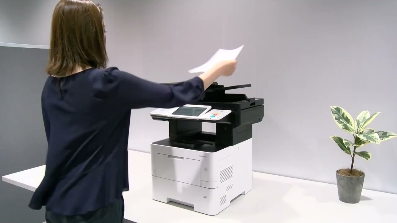 Nasıl Yapılır? ECOSYS MA6000ifx serisi - Çoklu Kopyalama - YouTube