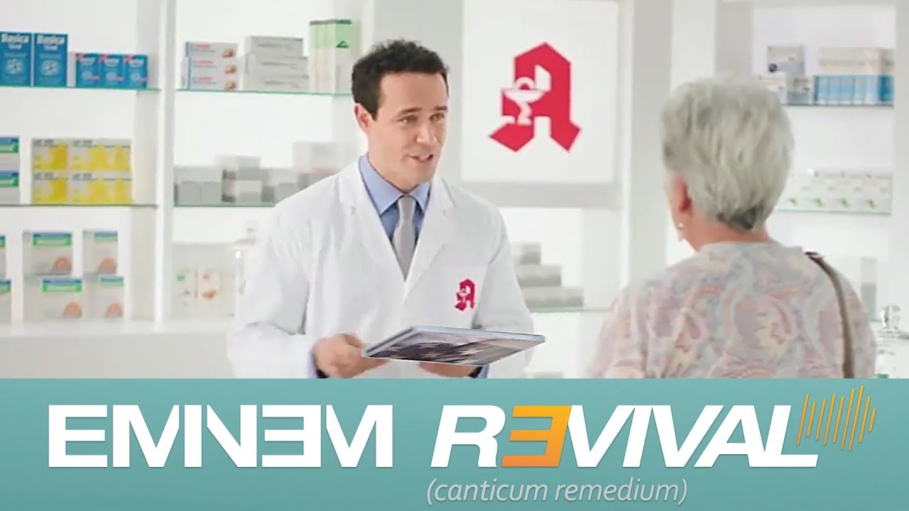 Eminem: REVIVAL (реклама альбома в Германии)