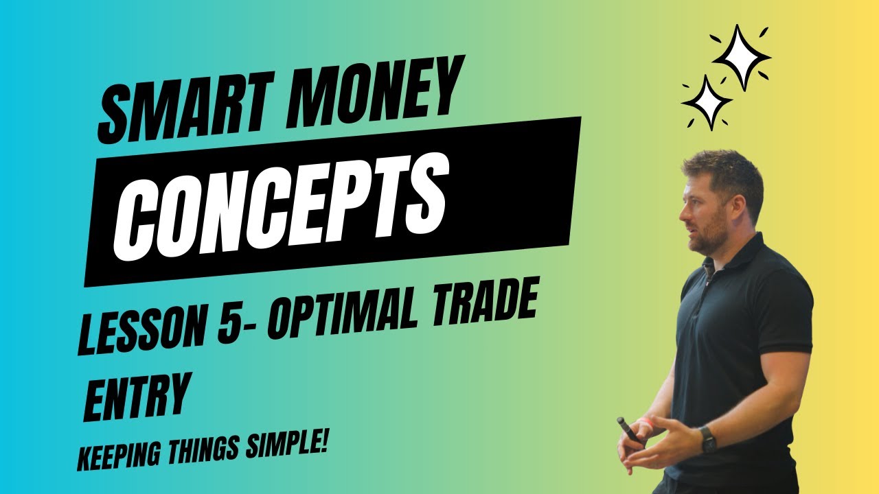 Beginners Guide To Smart Money Concepts In 2024 - Lesson 5 - Optimal Trade Entry