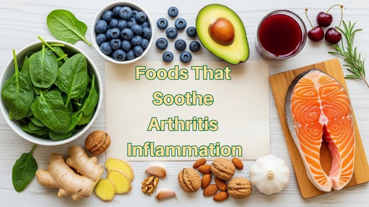 Foods That EASE Arthritis Inflammation Like Magic!