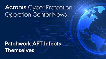 Patchwork APT Infects Themselves | Cyber Protection Operation Center News