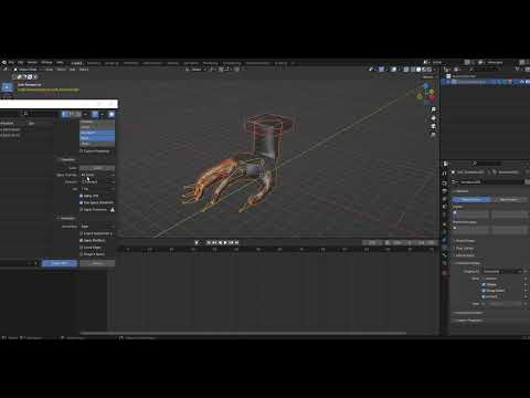 Export Only Mesh Armature Bones FBX Settings Blender