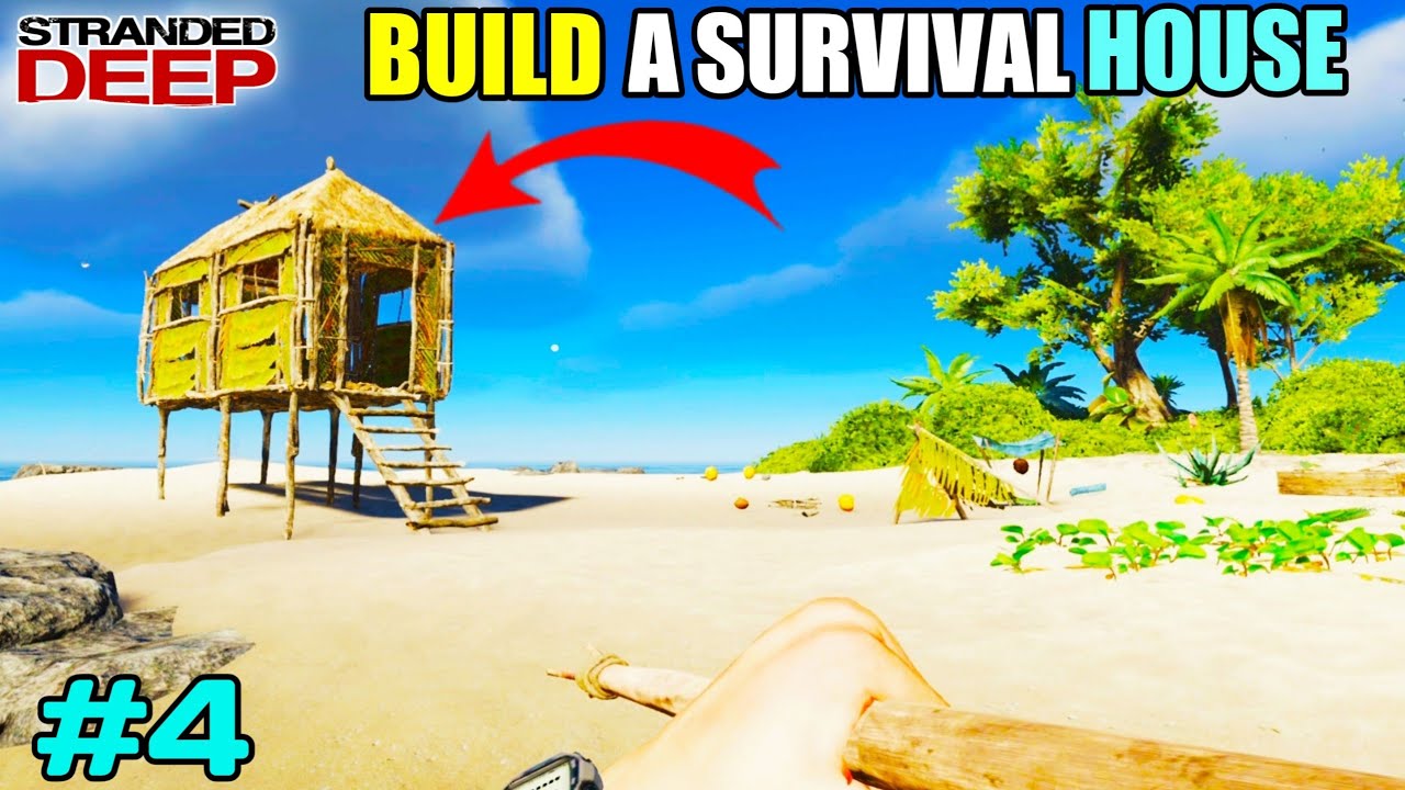 I Build A Legendary Survival House | Stranded Deep Part 4 | In Hindi