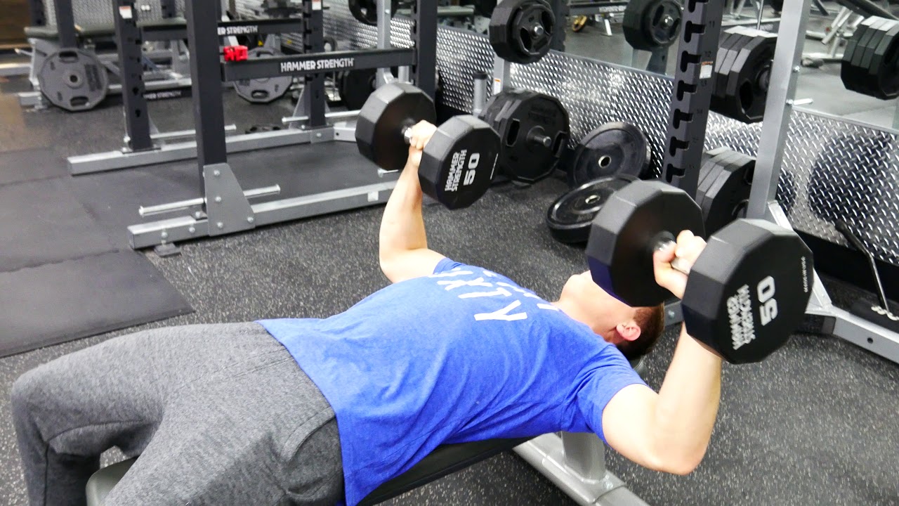 DB alternating bench - YouTube