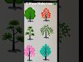 6 Easy Tree Drawing Ideas 🌳 | Kids Drawing Tutorial | Simple Art for Beginners #amazingart