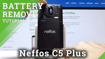 How to Remove Battery in TP-LINK Neffos C5 Plus - Soft Reset / Force Restart