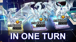 [Yu-Gi-Oh! Duel Links] Summoning 3 Blue-Eyes in one turn
