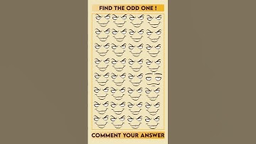 Find The Odd One Out ! - #6 #findtheoddoneout #oddoneoutpuzzle #timegame