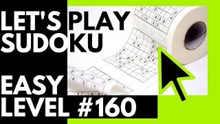 Sudoku Game 2024 | Math Tutor Edu | Easy Level | Sudoku 160