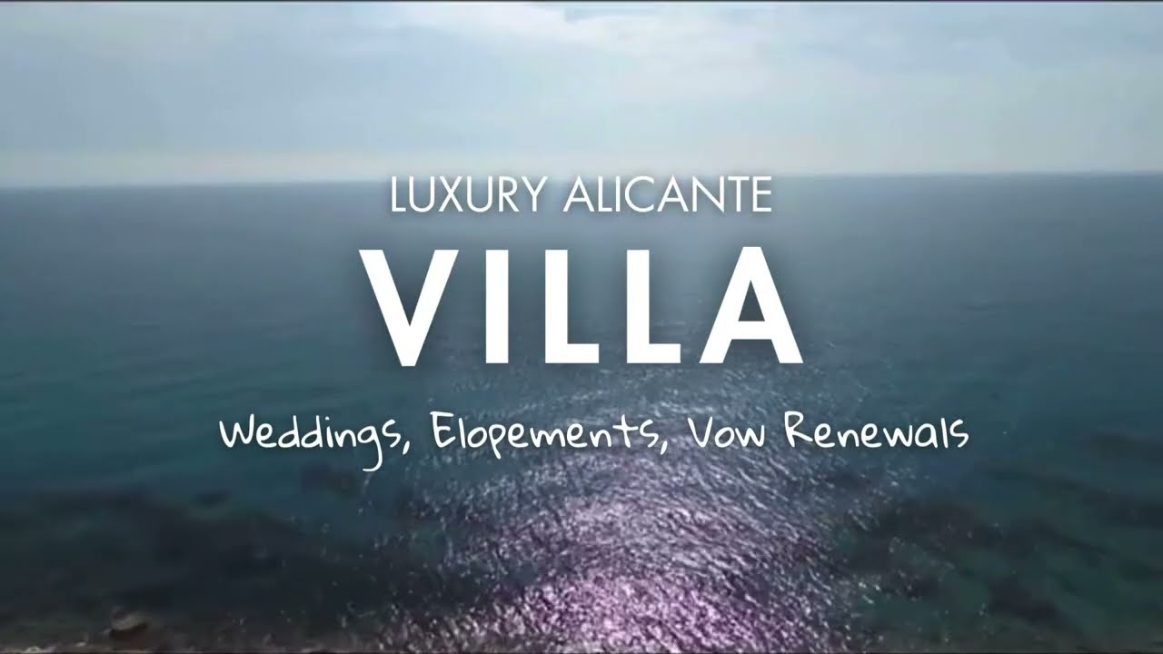 Luxury Villa Wedding Venue - Alicante, Spain