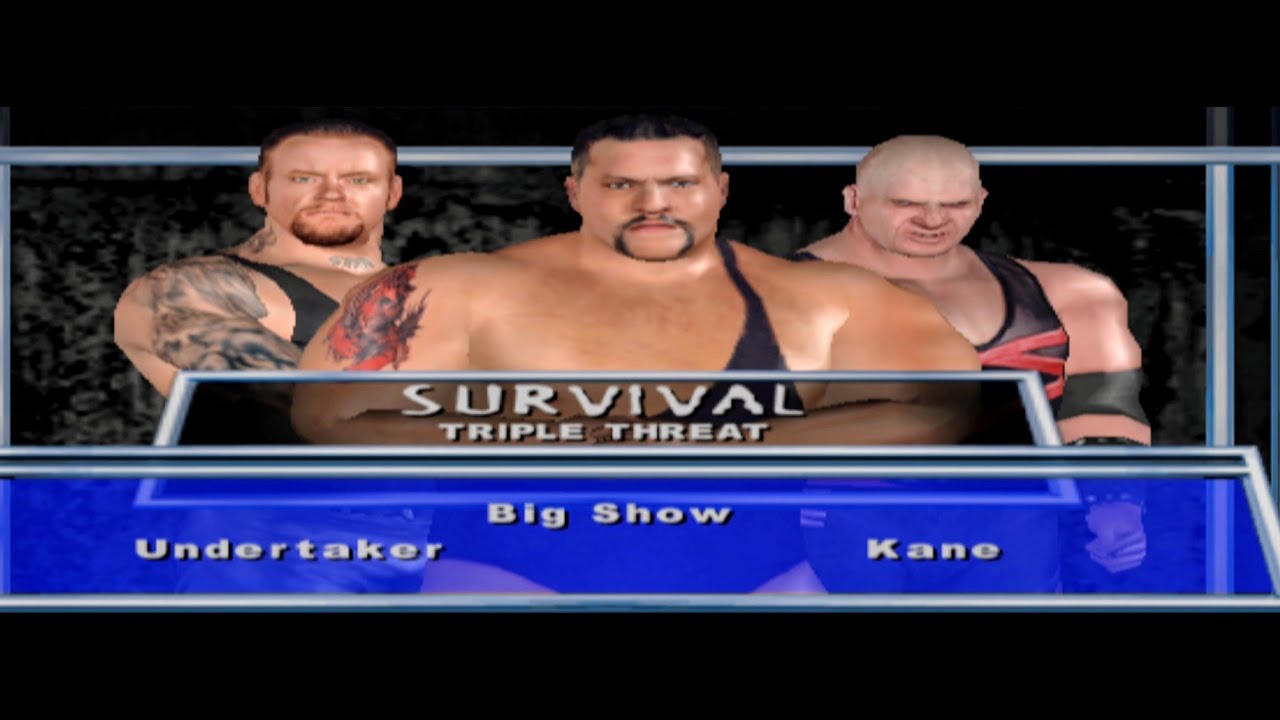 Undertaker vs Kane vs Big Show | Brutal Survival Match | WWE SmackDown HCTP |