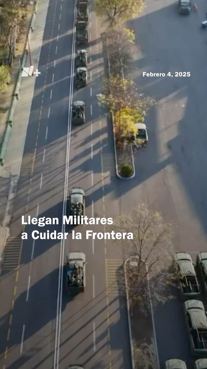 Llegan 10,000 elementos de la Guardia Nacional a la frontera con Estados Unidos - N+ #shorts