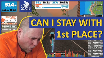 Handicap race time! Can I stay with the leaders?  | My Zwift journey from D to C Category