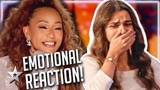 17 year old singer gets emotional after standing ovation