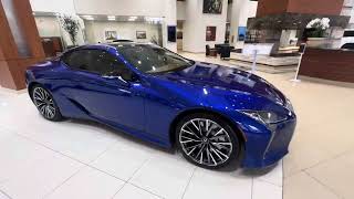 2025 Lexus LC500 Coupe Ultrasonic Blue