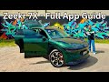 Zeekr 7X - Full App Guide | What can you do in the app?