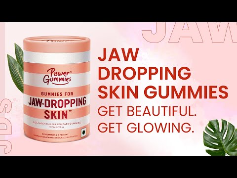 Power Gummies Jaw Dropping Skin - Collagen Builder Gummies - video from Power Gummies