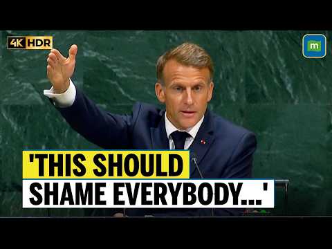 Video Macron Hits Out At Trumps Gaza Diplomacy In UN Speech, Calls It 'Spectacle Of Shame' | N18G