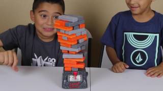 JENGA QUAKE!! (pie to the face)