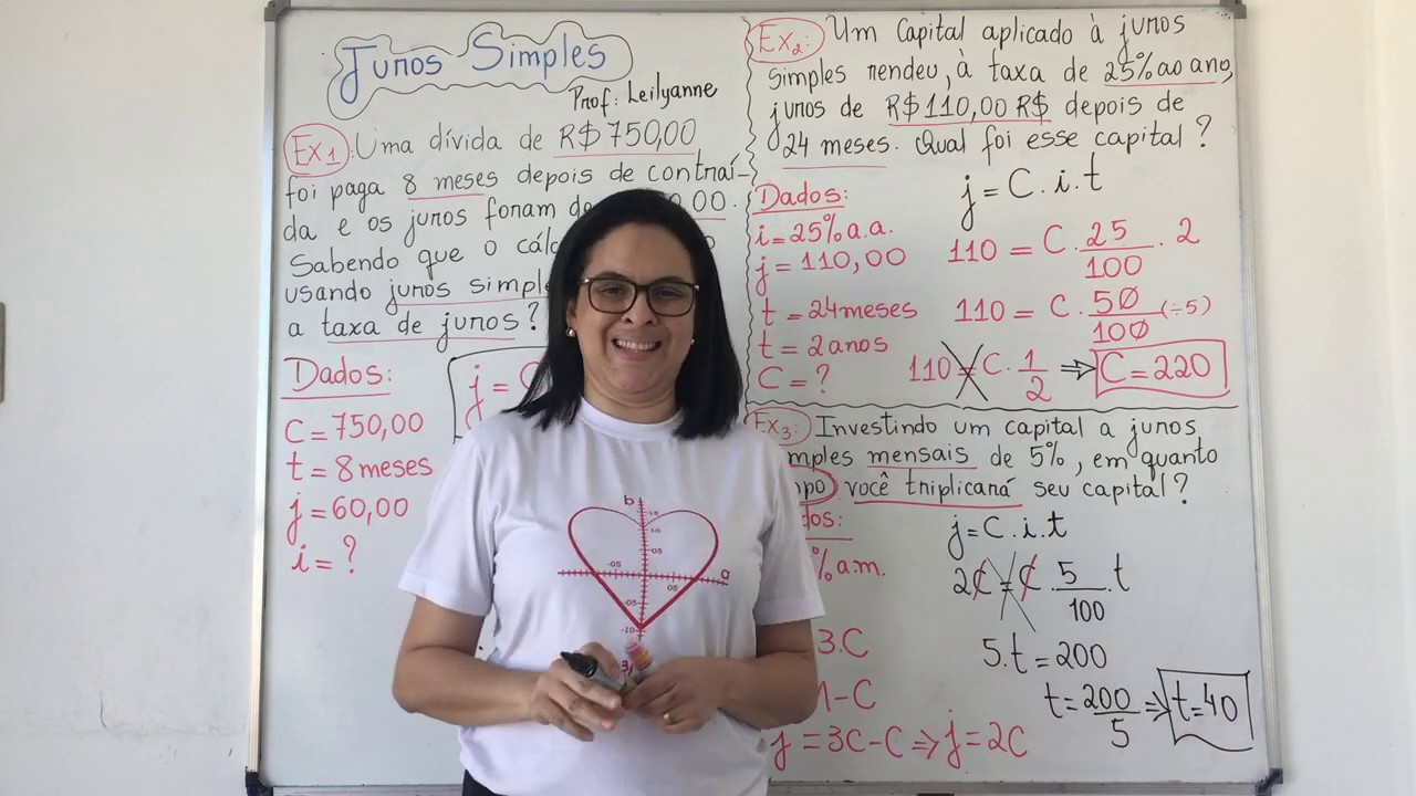 Raquel Emprestou R$500 00 A Juros Simples