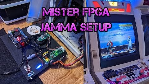 MiSTer FPGA - Jamma Candy Cab Setup!