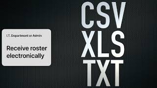 How to format and upload student roster to GLD Vison