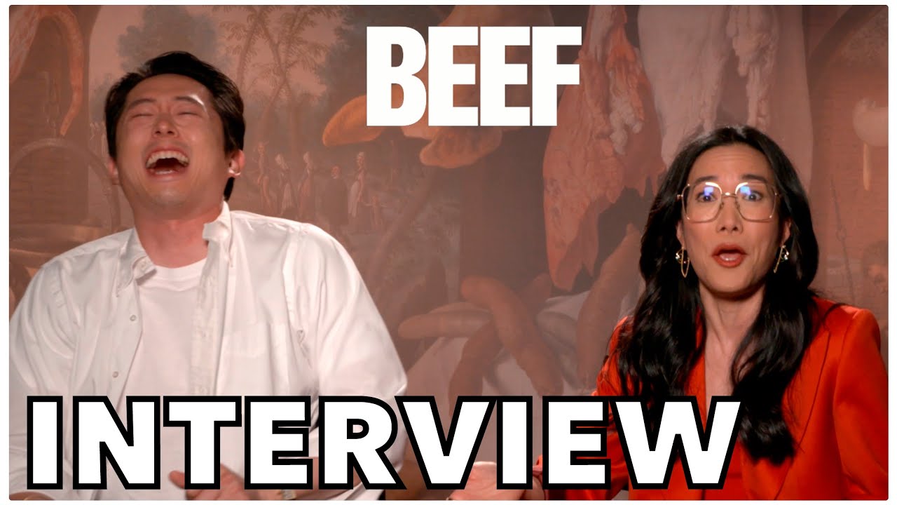 BEEF Hilarious Interview | Steven Yeun and Ali Wong Talk Netflix's Dark New Comedy Series