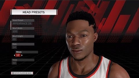 How To Create Russell Westbrook on NBA 2K18 (Player Build Included)