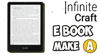 How to make E-BOOK in Infinite Craft (Best method) | How to make E-BOOK  in Infinity Craft