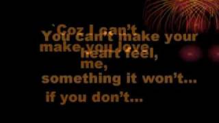 I Can't Make you Love me (lyrics) by Nina chords