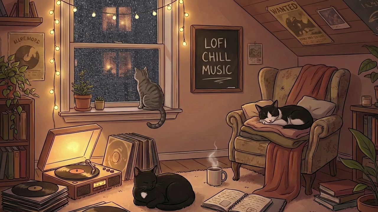 Lofi Chill Beats for when you feel overwhelmed ☁️