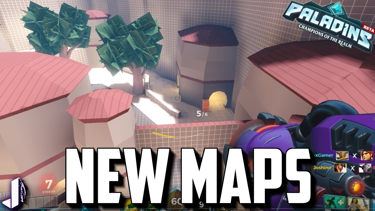 Paladins New Maps District, Undercity and Atrium YouTube