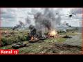 Fierce battle between drones and tanks in Ukrainian steppes; Russian equipment is destroyed en masse