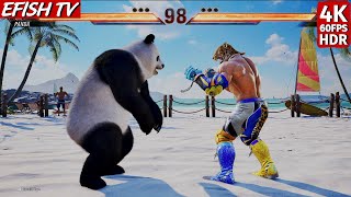 Panda vs King (Hardest AI) - Tekken 8 screenshot 5