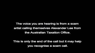 ATO Scam Call Warning