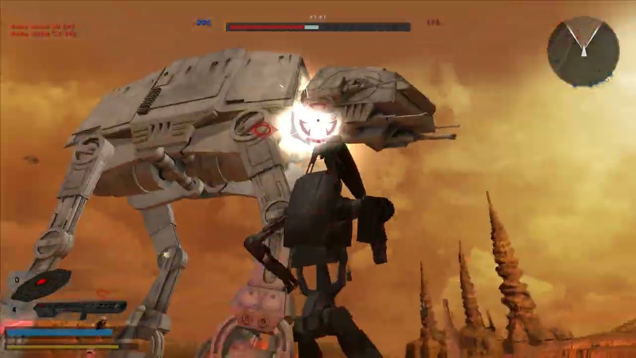 Star Wars Battlefront 2 (2005) Saga Edition - Geonosis: Spire Seperatists vs Empire gameplay