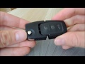 How Change Replace Key battery FOB Ford Kuga Mondeo Focus DIY (Výměna baterie v klíči)