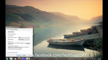 Get Vista like Taskbar in Windows 7