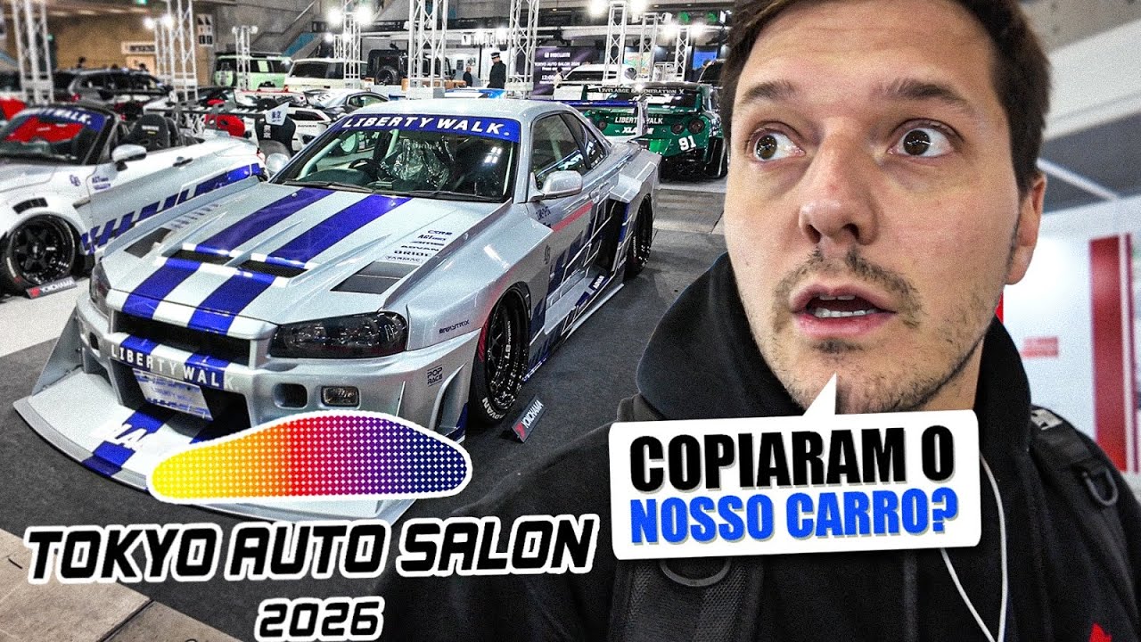 FUI NO TOKYO AUTO SALAO SEM NINGUÉM?