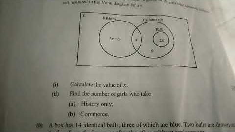 solving a question of sets and probability from a 2015 mathematics paper 2