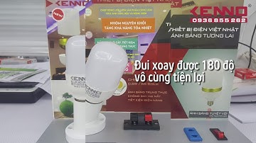 Video đại diện đui đèn xoay 180 độ D2C